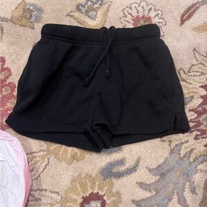 Women's Black Athletic Shorts